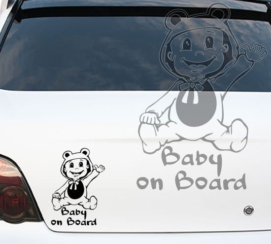 Baby on Board Autoaufkleber - Sicher und aufmerksamkeitsstark für